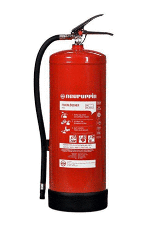 Pulver-Feuerlöscher NEU PG 12 DX mit Edelstahl-Behälter Pulver-Feuerlöscher NEU PG 12 DX mit Edelstahl-Behälter