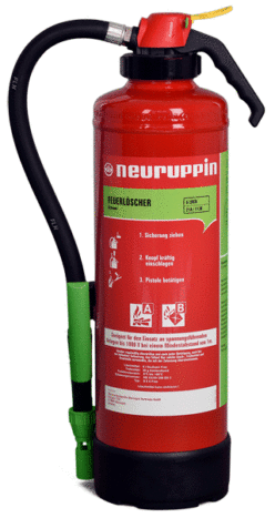 Schaum Auflade-Feuerlöscher NEU S 6 A Free (Flour frei) Schaum Auflade-Feuerlöscher NEU S 6 A Free (Flour frei)