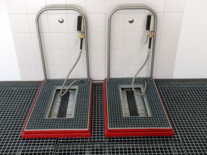 Variante für Stiefelwaschanlage STW 321 Variante für Stiefelwaschanlage STW 321